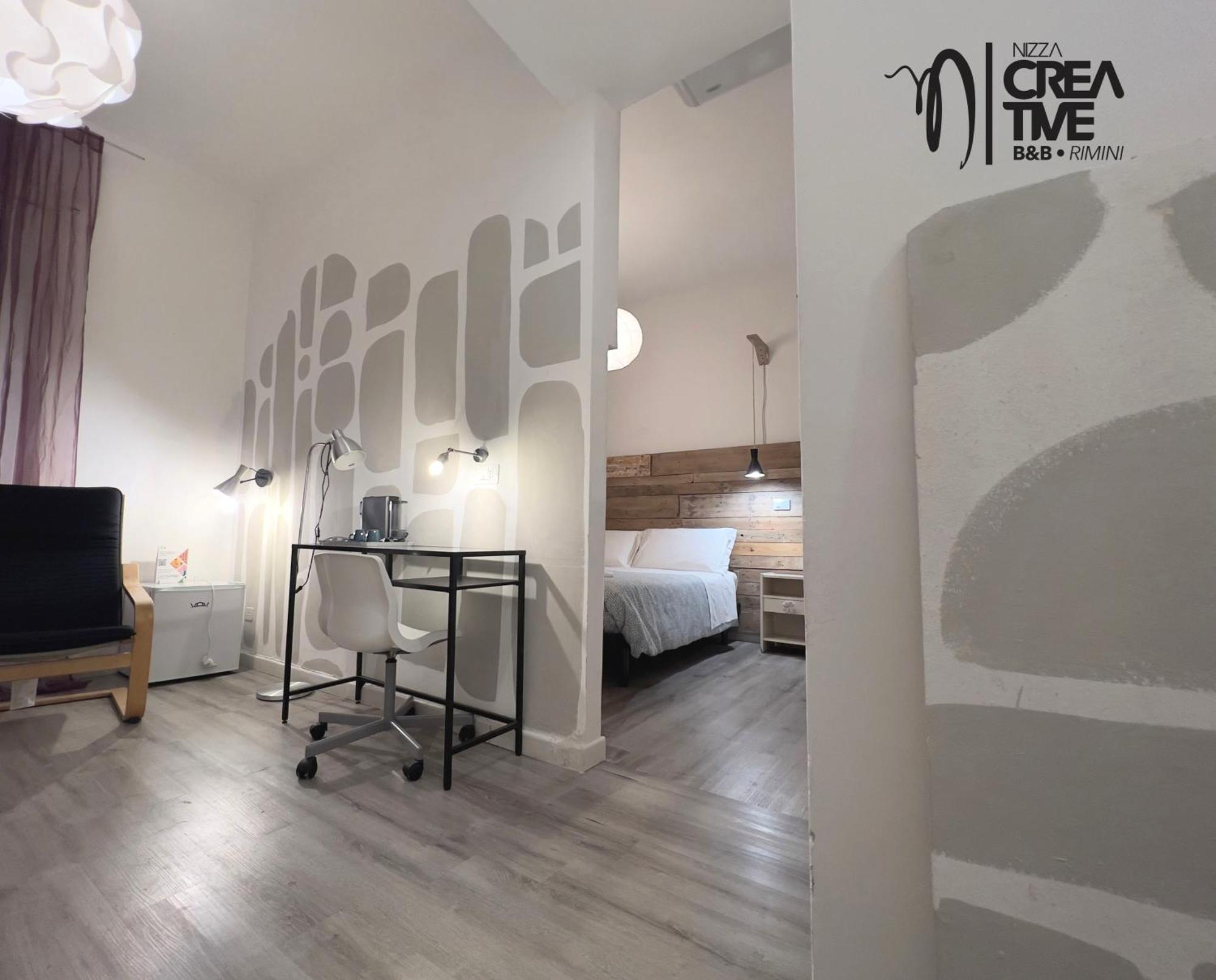 Hotel Nizza Creative Hotel Rimini Exterior foto