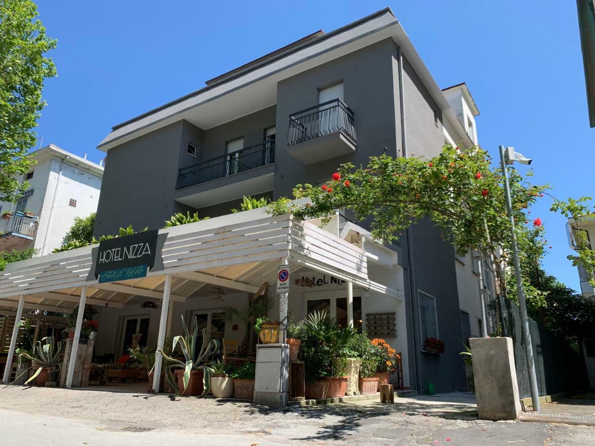 Hotel Nizza Creative Hotel Rimini Exterior foto